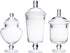 Glass Apothecary Jars with Lids for Candy Buffet - Apothecary Jars for Bathroom, Candy Bar, Kitchen, (Height: 9" Body: 5")...