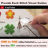 KLOSN 3 Sets Embroidery Kit for Beginners Adults with Stamped Flower Patterns, Needlepoint Kits for Adults, Cross Stitch Kits for Beginner kids in...