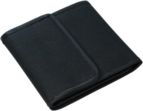 2 PCS Padded Tri-fold 3 Pocket Wallet-Style Filter Case for Circular Filters 40.5mm 49mm 62mm 43mm 52mm 55 mm 52mm 58mm 67mm 72mm 77mm 82mm + CamD...