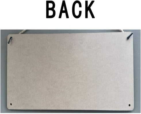 Wooden Sign - Keep The Door Closed No Matter What The Cat Say Pet Accessory Home Decoration 12x16 in / 30x40 cm...