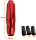 Lunsom Automatic Shift Knob Metal Car Shifting with Push Button Aluminum Alloy Shifter Lever Handle Long Stick Gear Head Fit Most Auto Transmissio...