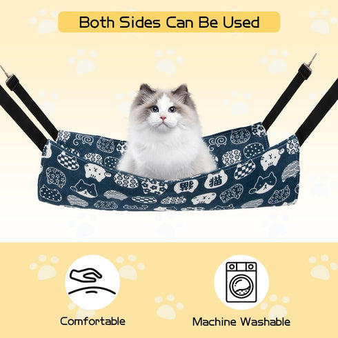 Cat Hammock Ferret Cage Cat Cage Cat Accessories Ferret Cage Cat Accessories for Indoor Cats Kitten Bed Dog Hammock Ferret Hammock Pet Accessories...