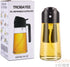 14oz Olive Oil Dispenser for Kitchen -2 in 1 Glass Oil Sprayer and Oil Dispenser,420ml Oil Bottles for Cooking,Air Fryer, Baking,Salad, Frying, BB...