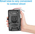 Fomito V Mount V-Lock D-tap BP Battery Plate Adapter, 14.4V to 16.8V D-tap Output...