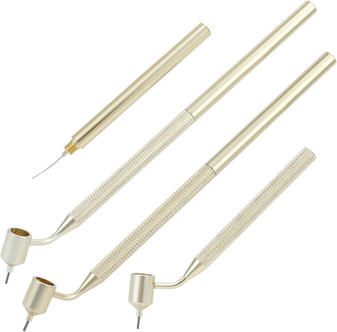 2Pcs Fine Line Painting Pen (0.5mm&0.7mm), Precision Touch Up Paint Detailing Applicator Pen for Rock Chips and Scratch Repair...