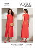 Vogue Misses' Dress Sewing Pattern Kit, Code V1859, Sizes 16-18-20-22-24, Multicolor...