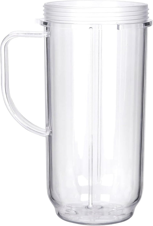 Tall 22oz Replacement Part Cup For Magic Bullet Replacement Parts 22OZ Blender Cup Jar compatible with 250W Magic Bullet MB1001 Series Juicer Mixe...