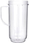 Tall 22oz Replacement Part Cup For Magic Bullet Replacement Parts 22OZ Blender Cup Jar compatible with 250W Magic Bullet MB1001 Series Juicer Mixe...