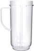 Tall 22oz Replacement Part Cup For Magic Bullet Replacement Parts 22OZ Blender Cup Jar compatible with 250W Magic Bullet MB1001 Series Juicer Mixe...