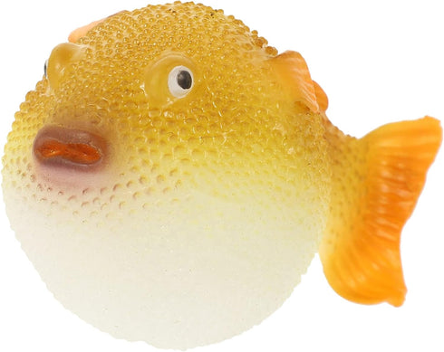 POPETPOP Luminous Puffer Fish Tank Aquarium Decoration, Fluorescent Simulation Puffer Cool Fish Tank, Fish Tank Decoration, Fake Fish Aquarium Orn...