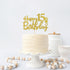 Gold Glitter Happy 15th Birthday Cake Topper - 15 Sign Cake Topper - Cheers to 15 Years Party Supplies - 15th Birthday Party Decoration...