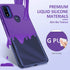 PUJUE for Motorola Moto-G Pure Phone Case: G Play 2023 | G Power 2022 Silicone Matte Case 360 Full Protection - Rugged Bumper Shockproof Drop Prot...