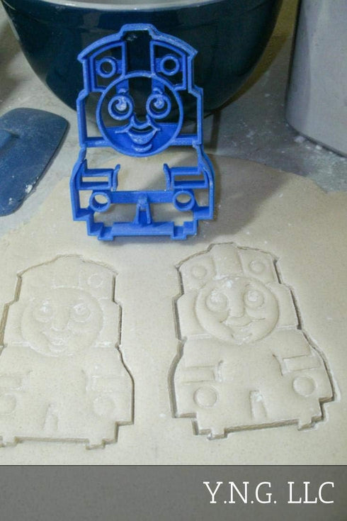 INSPIRED BY THOMAS THE TANK ENGINE TRAIN BOOK TV CHARACTER COOKIE CUTTER MADE IN USA PR2090...
