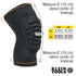 Klein Tools 60492 Knee Pads, Lightweight Padded Knee Sleeves, Breathable Mesh Back, Elastic Cuff with Slip-Resistant Silicone, Black, M/L...