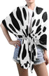 ALAZA Use4 Fashion Cow Print Chiffon Silk Long Scarf Shawl Wrap...