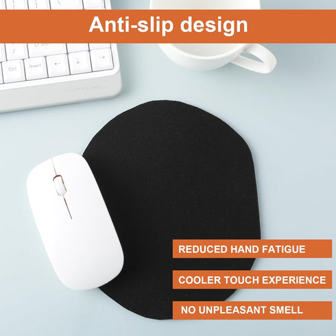 Small Mouse Pad Mini Mousepad Portable Travel Mouse Mat Waterproof Computer Mouse Mat for Laptop Computer Wireless Mouse Keyboard Office Home, Non...