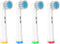 Toothbrush Heads for Oral B Braun Replacement Heads, Professional Electric Toothbrush Heads, Precision Clean Brush Heads Refill Compatible with Or...