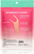 Orthodontic Flossers for Braces, Ortho Dental Floss Picks, Mint Flavor 60 Count/Bag (Pink, 2pack)...