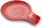Ceramic Spoon Rest, 7.48 Inches Spoon Holder for Kitchen Counter, Kitchen Accessories, Dishwasher Safe, Red...