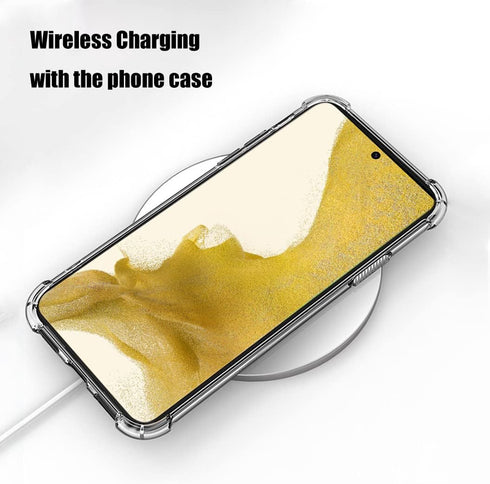 Galaxy S21 FE 5G Case, Paris Tower Butterfly Drop Protection Shockproof Case TPU Full Body Protective Scratch-Resistant Cover for Samsung Galaxy S...