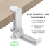 all aluminum foldable headphone holder for desk, headphone hook for desk,backpack hook for desk,space save universal headphone stand for gaming PC...
