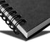 Spiral Notebooks, Blank Notebooks, Thick Paper, 60 Sheets, 10" X7”, 2 Pack (Black, Blank)...