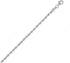 Ritastephens Sterling Silver or Gold Plated Italian 1.8mm Rope Link Lobster lock Chain Anklet and Bracelet...