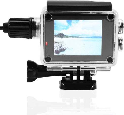 Action Camera Waterproof Case Professional Sport Camera Waterproof Case Accessories with Charging Cable for SJCAM SJ4000/SJ7000......