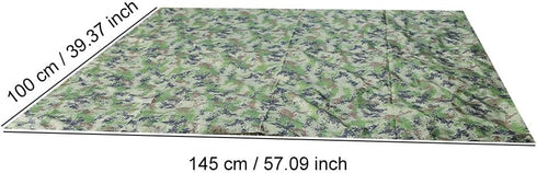Oumefar Canopy Waterproof Shade Tent Tarp High Density Rain Tent Canopy for Outdoor BBQ...
