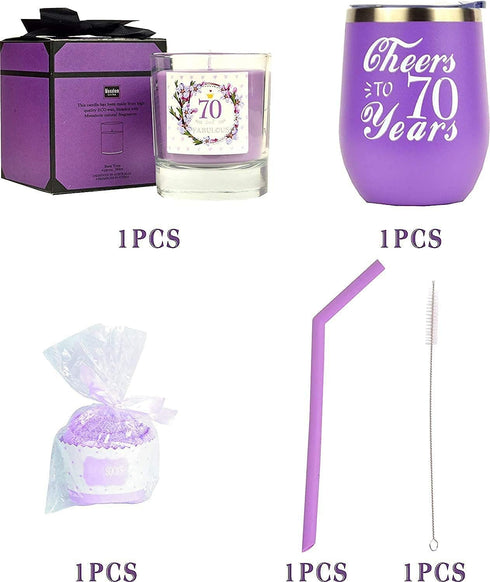 MEANT2TOBE 70th Birthday Gifts for Women, 70th Birthday, 70th Birthday Tumbler, 70th Birthday Tumbler for Women, Gifts for 70 Year Old Woman, Turn...