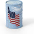 Oil Drum Wireless Bluetooth Speaker, Small Metal Speaker with American Flag Pattern, Mini Portable Speaker 12 Hours Playing Music, TWS Pairing Ste...