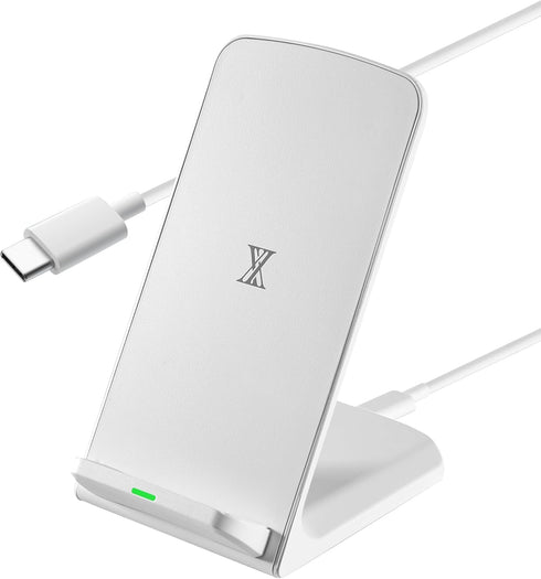 Wireless Phone Charger for Android & iPhone - 15W Fast Qi Certified Wireless Charging Station for Google Pixel 3 4 XL 5 6 7 8 Pro Samsung Galaxy S...