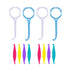 Aligner Remover Tool and Dental Elastic Rubber Bands Placers for Braces, HRASY Oral Care Accessories, 12 Pieces, Blue&White...