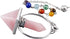 TUMBEELLUWA Healing Crystal Quartz 7 Chakra Pendulum Dowsing Gemstone Divination Reiki Stone...