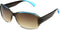Panama Jack Women's Studded Square Sunglasses, Turquoise/Blue Crystal, 59...