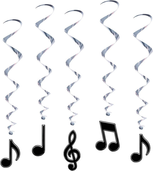 Musical Note Whirls (5/Pkg)...