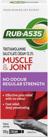 NO ODOUR CREAM For Relief of Arthritic Pain, Muscle Pain, Joint & Back Pain 100 g Tube...