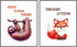 Posterizer 2 pcs-cute fox and sloth Inspiring Sayings-Kids Room Art-Gift For Animal Lovers-Decor for nursery toddlers kids room- unframed wall art...