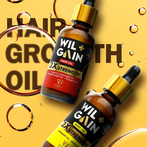 Super Gro Hair Oil | Jamaican Black Castor Oil + Jojoba Oil | Double Strength Hair Growth, Renewing strength, and moisture | 100% Natural Oil Wil+...