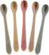 Baby Spoons First Stage Silicone Baby Spoon – Self Feeding Baby Utensils – Infant Spoons First Stage Baby Feeding Spoon - Soft & Gentle on Gums - ...
