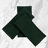 Dark Green Kitchen Hand Dish Towels: 100% Cotton Cloth Soft Cleaning Drying Absorbent Ribbed Terry Loop, Set of 3 Multipurpose for Everyday Use Ov...