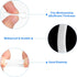 uxcell 50Pcs Silicone Rubber Bands, 8x5mm Rubber Bands Rings Cable Ties Strong Elastic Bands Non-slip for Cord Wrapping Bag Wraps, White...