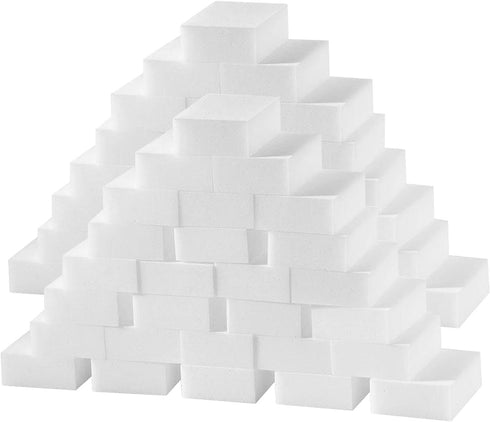 Extra Large Eraser Sponge,50 Pack Extra Thick, Long Lasting, Multi-Purpose Scrubber Foam Cleaning Pads,Magic Sponge Eraser Sponge for Bathtub, Flo...