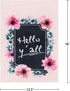 SICOHOME Hello Outside Décor for Yard Garden Flag 12.5"x 18" Spring Summer Flag for Farmhouse Outdoor Decor Double Sided Burlap Yard Flag...