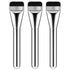 Foundation Brush 3 Pcs Makeup Flat Brushes Thin Blade Brush Portable Facial Brushes Cream Spatulas Tools Powder Scrubber Liquid Brush Soft Bristle...