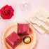 AWELL Burgundy Favor Box Bulk 2.5x2x2.5 inches with Heart Bow Party Favor Box,Burgundy,Pack of 50...
