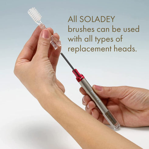 Ionic Toothbrush Replacement Brush Heads Refill, 4 Count -4 Row Ultra Fine Bristle...