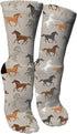 ULQUIEOR Women's Cute Horse Cotton Novelty Dress Crew Athletic Socks...