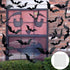 5pack Halloween Decorations Tablecloth Runner Black Lace Round Spider Cobweb Table Cover Fireplace Mantel Scarf Spiderweb Fireplace Scarf Spider L...