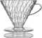 Hario V60 Plastic Coffee Dripper, Size 03, Clear...